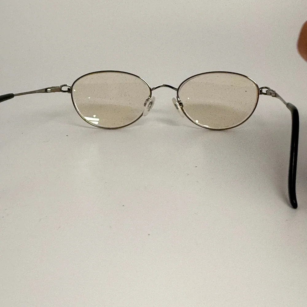 Aristar Oval Eyeglass Frames Bronze Tone Metallic Color-035 140mm 24078